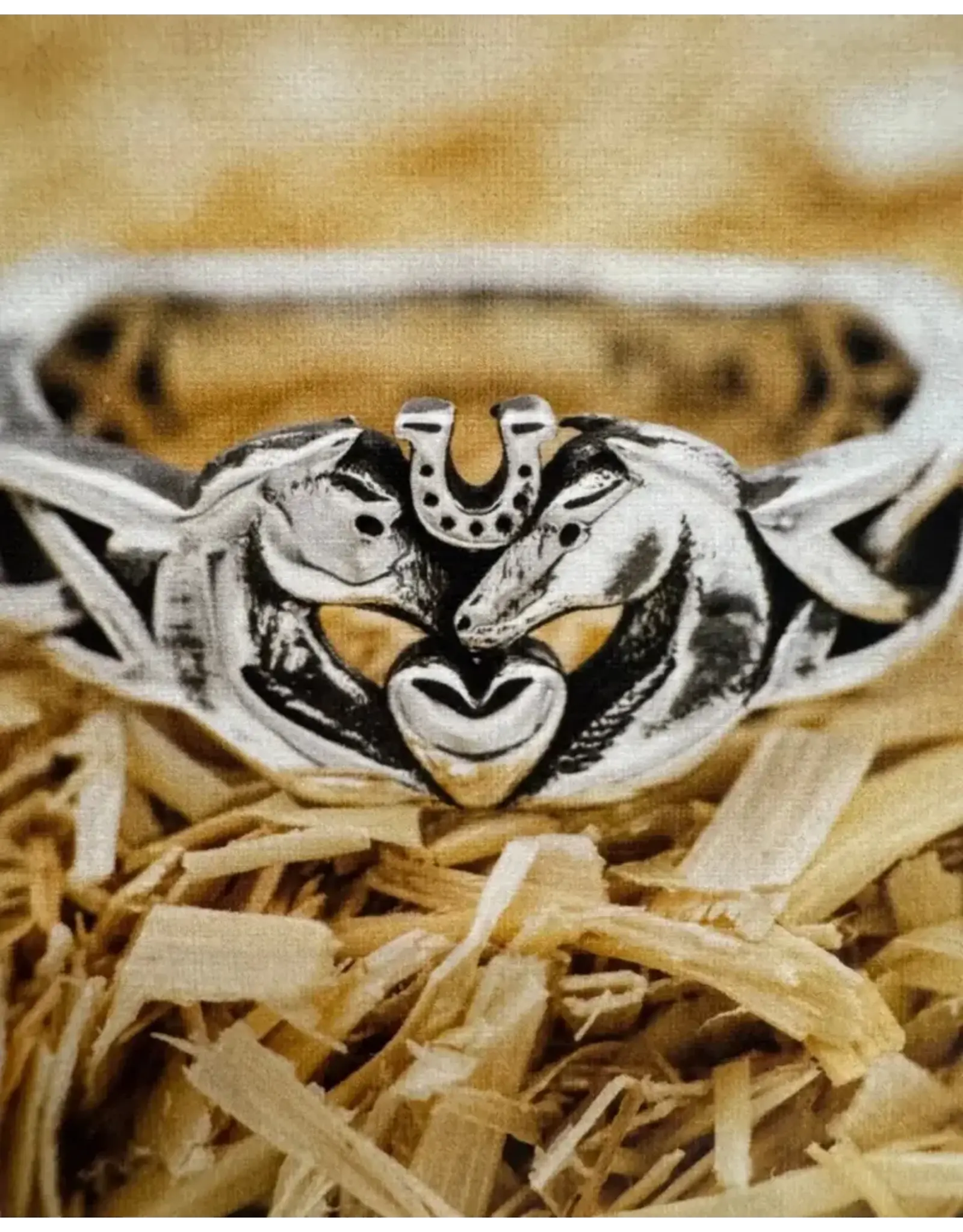 Horse Claddagh Ring