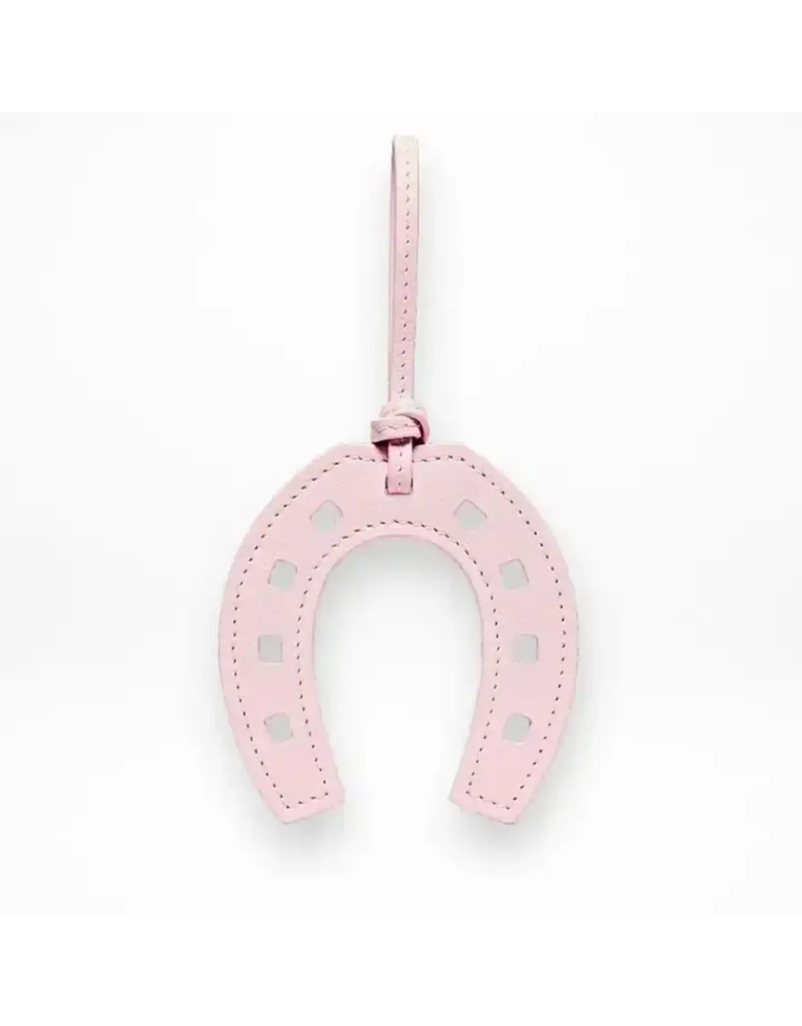 Lucky Pink Horseshoe Bag Charm