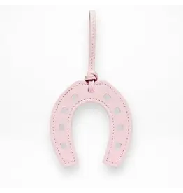 Lucky Pink Horseshoe Bag Charm