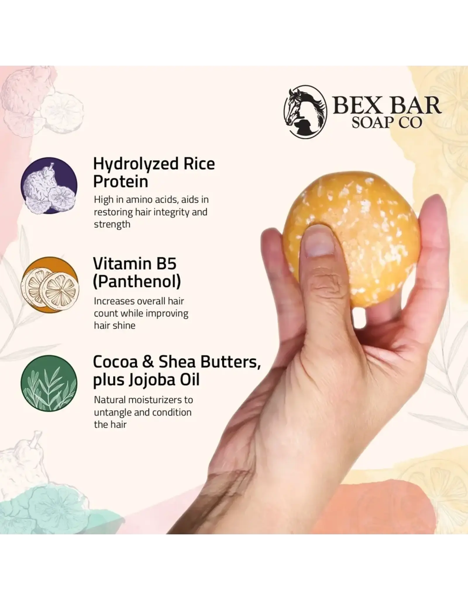 Bex All Natural Shampoo Bar