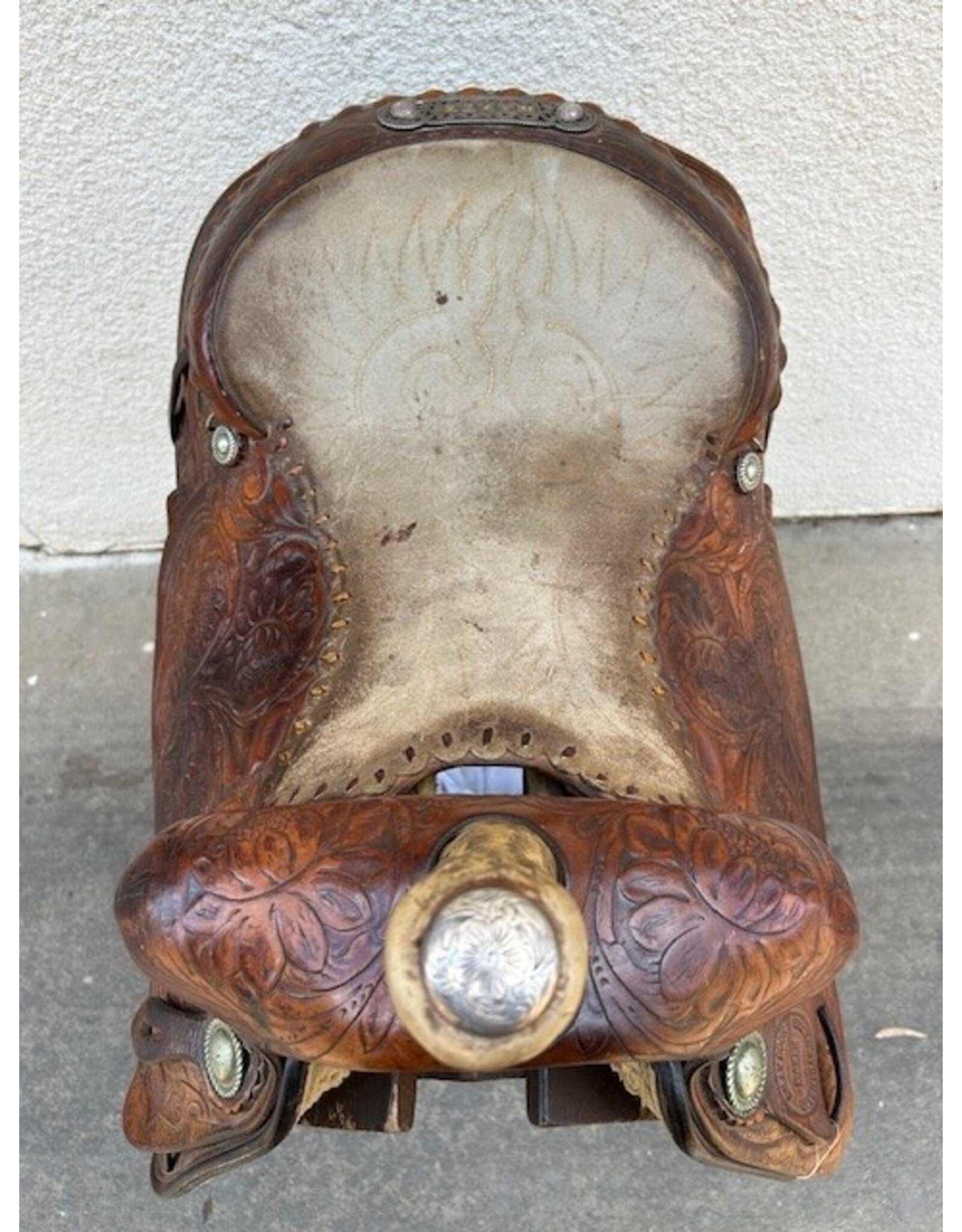 Billy Cook Cutter 15" Seat, 6.5" Gullet