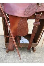 15" About The Horse Black Rhino Trail Saddle 7.5" Gullet