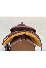 15" About The Horse Black Rhino Trail Saddle 7.5" Gullet