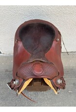 15" About The Horse Black Rhino Trail Saddle 7.5" Gullet