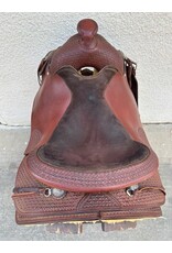 15" About The Horse Black Rhino Trail Saddle 7.5" Gullet