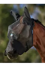 Weatherbeeta ComFiTec Insect Guard Fly Mask With Ears & Nose Black