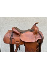 Tex Tan Genuine Balanced Ride 15.5" Seat, FQHB