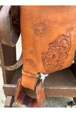 Tex Tan Genuine Balanced Ride 15.5" Seat, FQHB