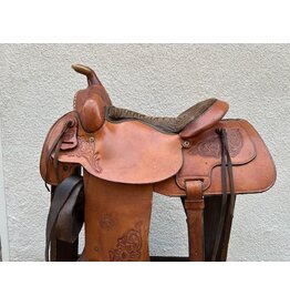 Tex Tan Genuine Balanced Ride 15.5" Seat, FQHB