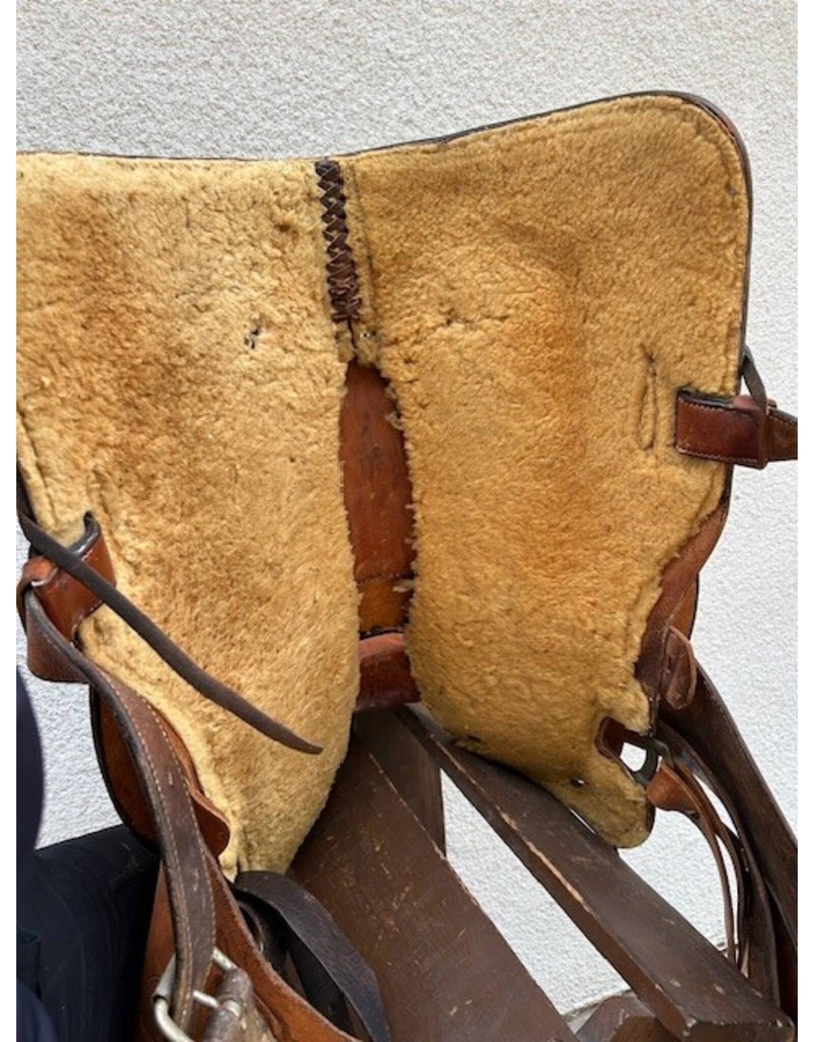 Tex Tan Genuine Balanced Ride 15.5" Seat, FQHB