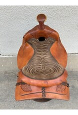 Tex Tan Genuine Balanced Ride 15.5" Seat, FQHB