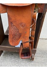 Tex Tan Genuine Balanced Ride 15.5" Seat, FQHB