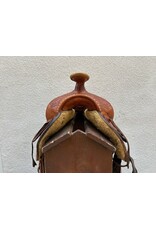 Tex Tan Genuine Balanced Ride 15.5" Seat, FQHB