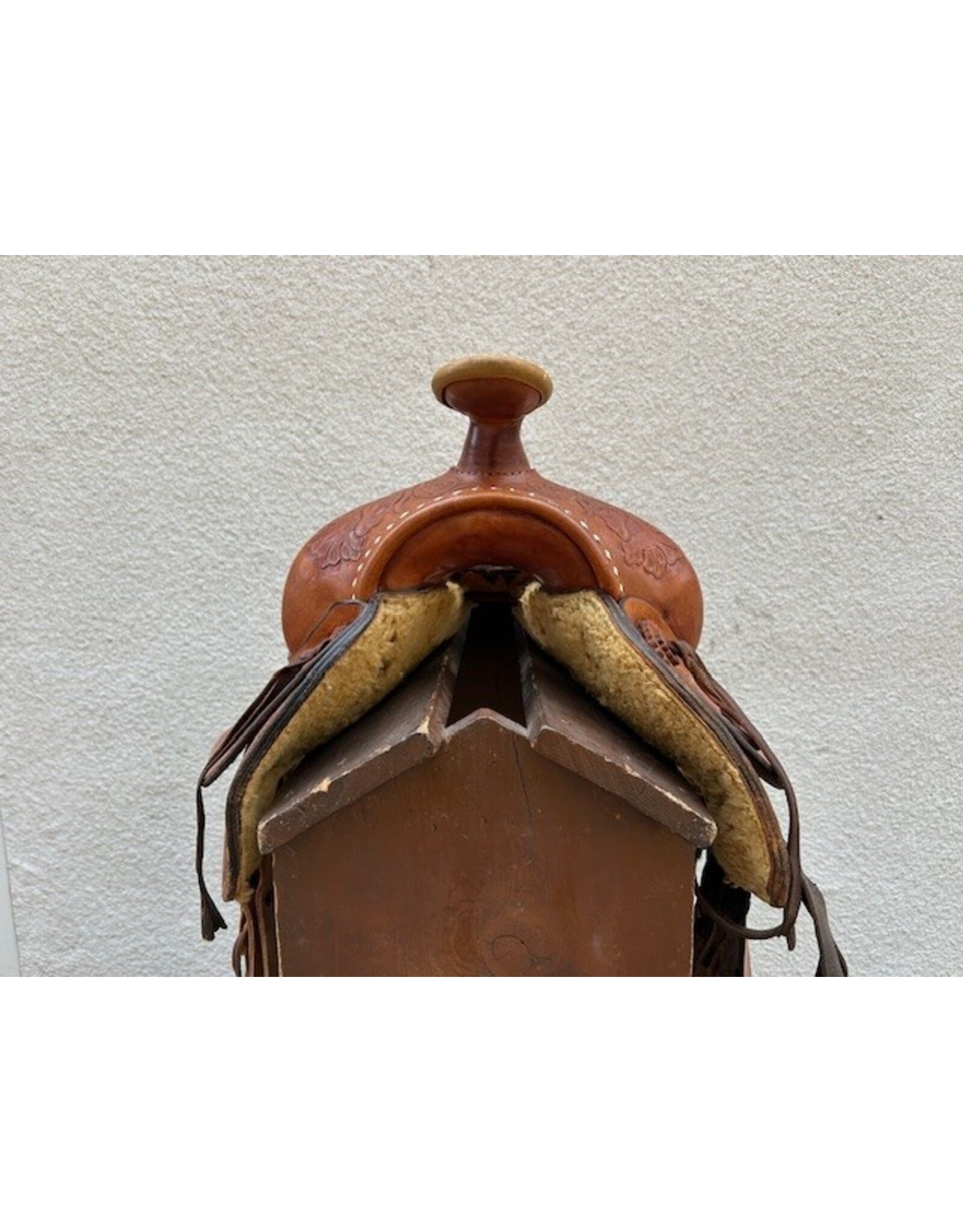Tex Tan Genuine Balanced Ride 15.5" Seat, FQHB