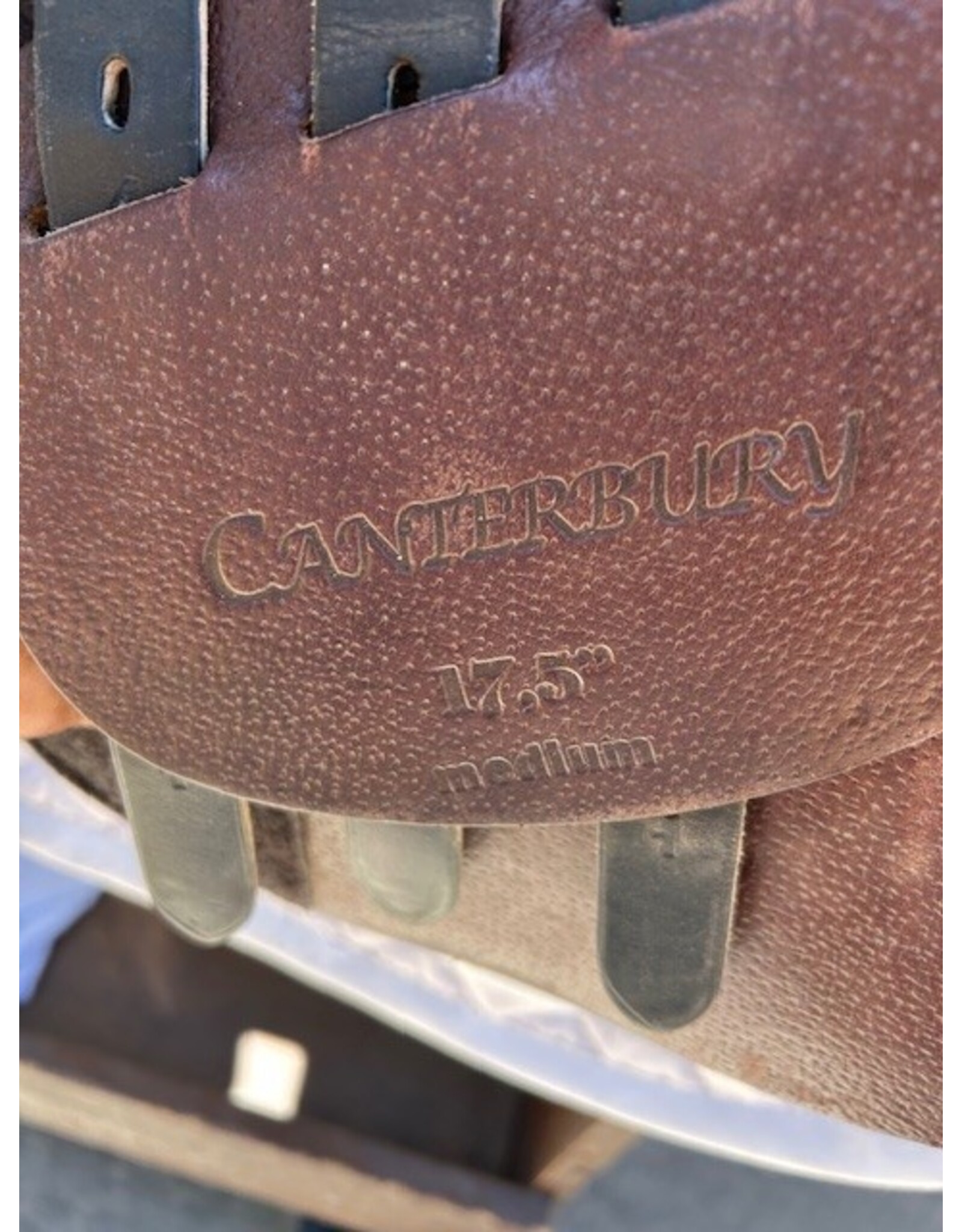 Canterbury Saddle 17.5" Seat Medium Tree