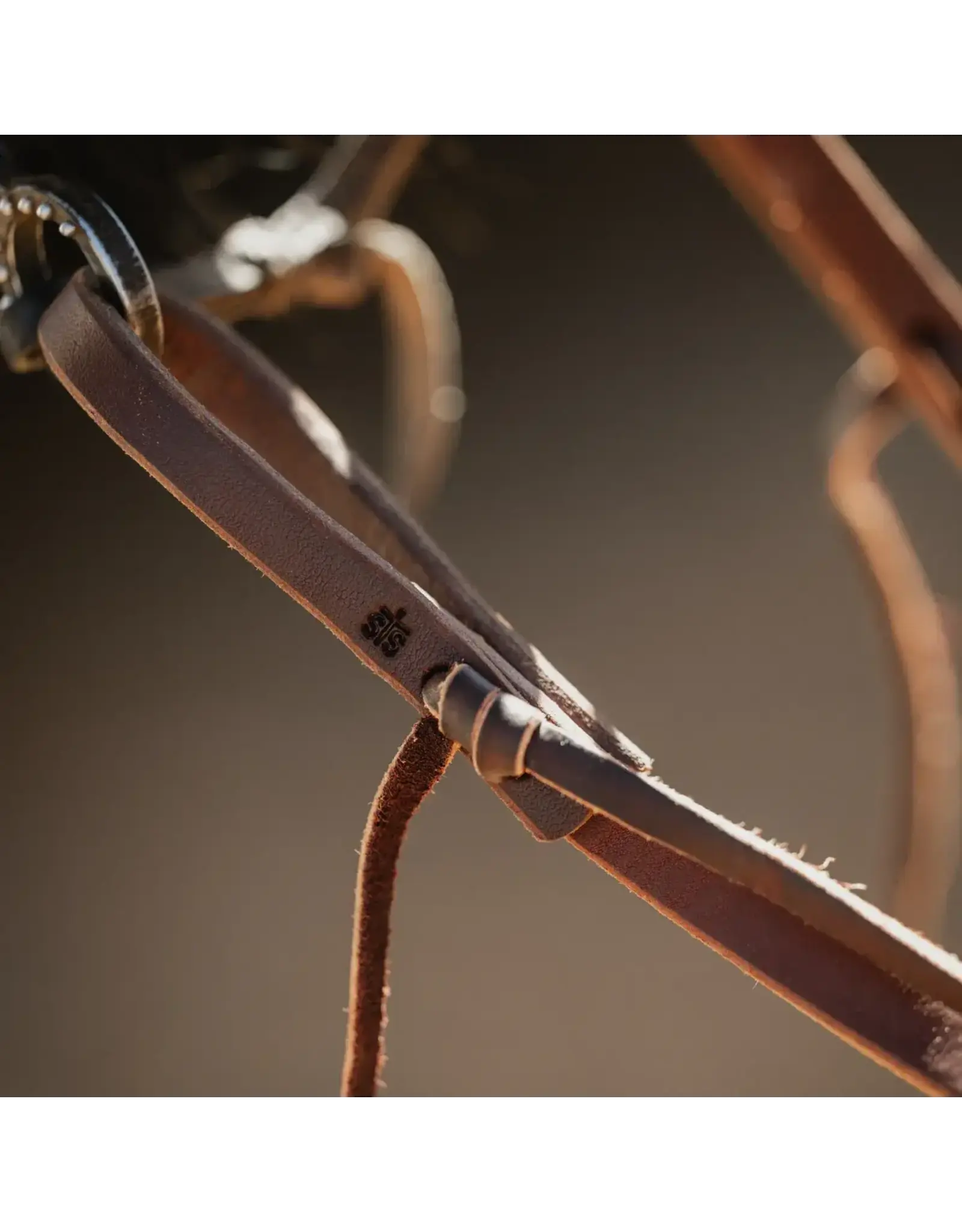 Weaver STS Ranch Signature Tack Harness Leather Split Rein Water Tie Ends 8'