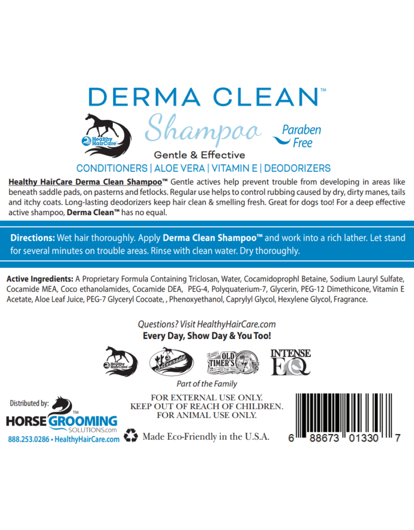 Healthy Hair Care Derma Clean Shampoo