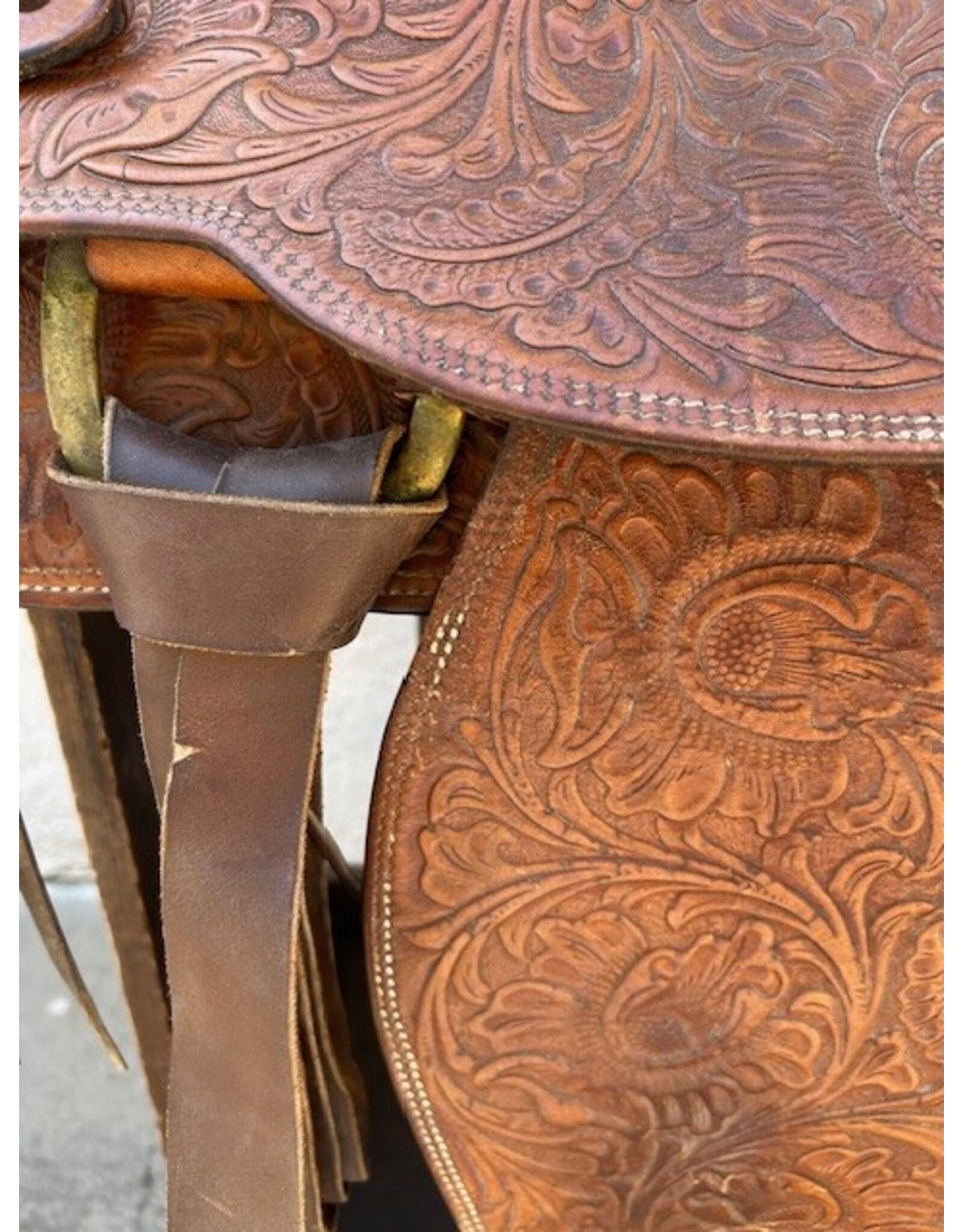 Tex Tan 15" Seat , 7" Gullet