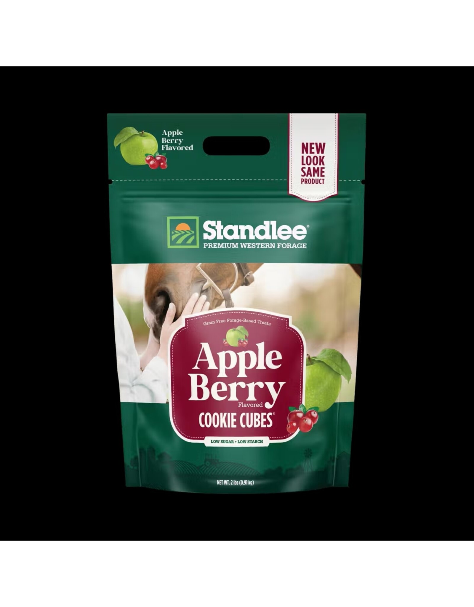Standlee Apple Berry Cookie Cubes Grain Free Treats .5lb
