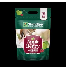 Standlee Apple Berry Cookie Cubes Grain Free Treats .5lb