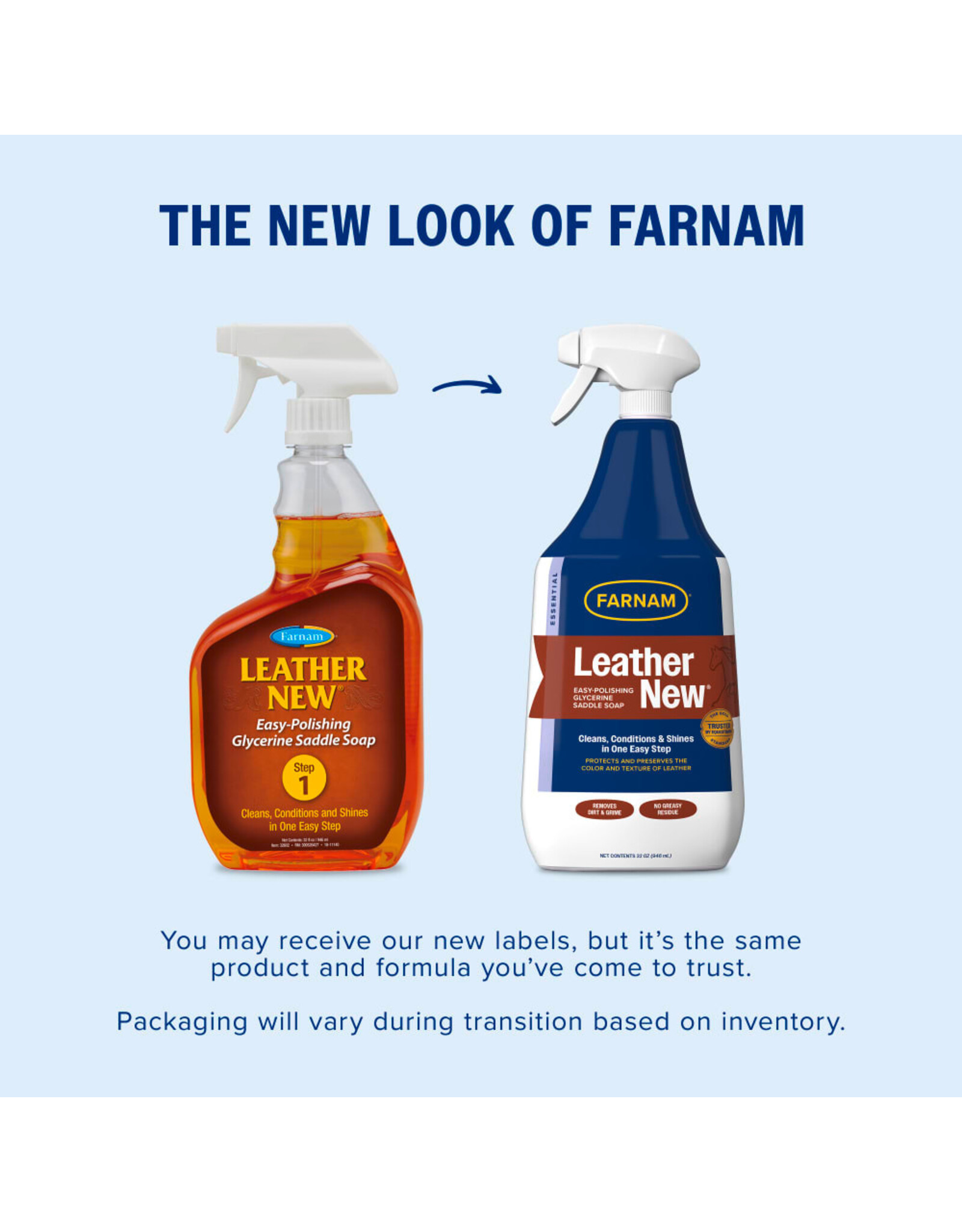 Farnam Leather New Glycerin Saddle Soap Spray