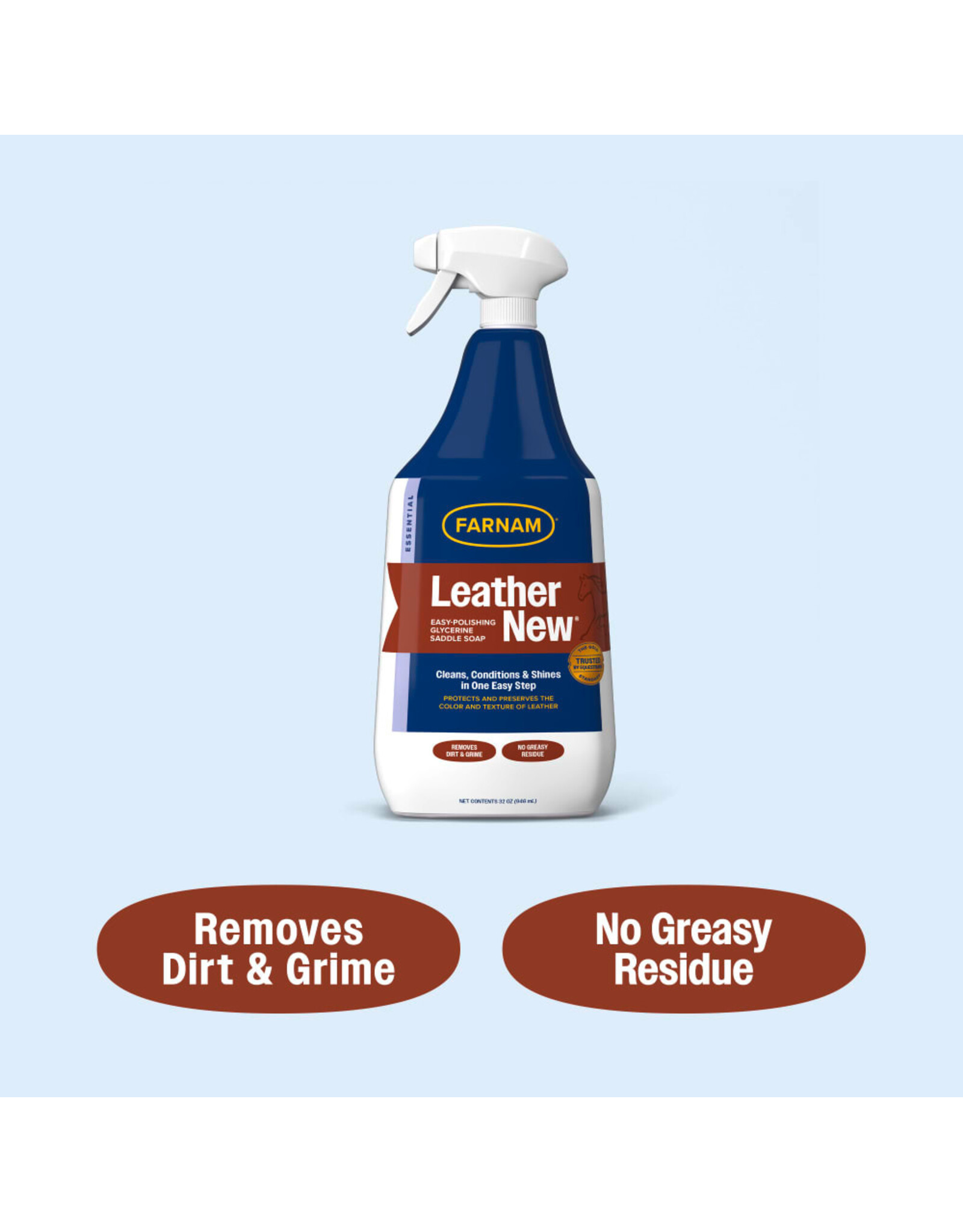 Farnam Leather New Glycerin Saddle Soap Spray