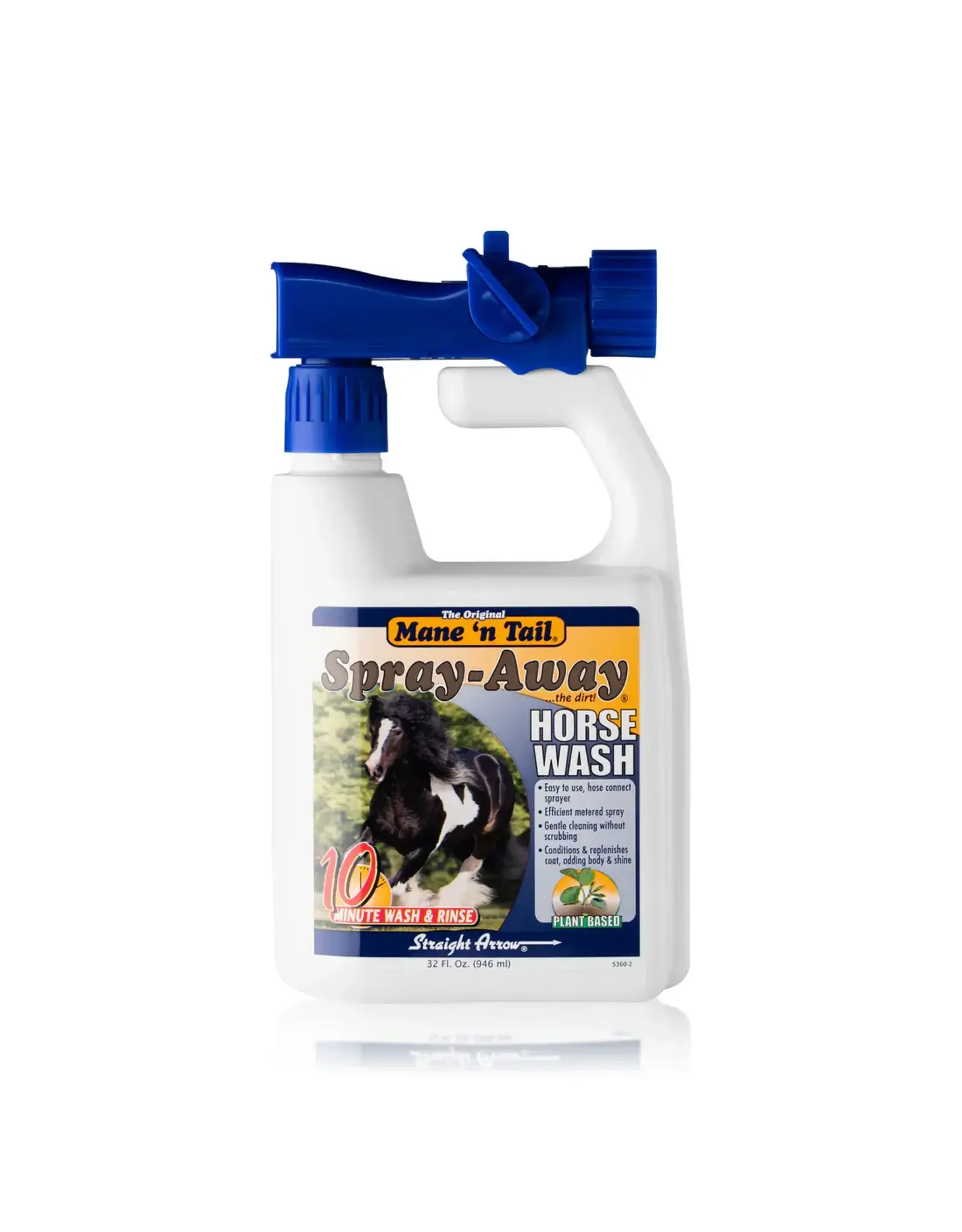 Mane and Tail Spray Away Horse Wash Qt