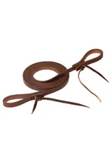 Weaver STS Ranch Signature Tack Harness Leather Roping Rein, Water Tie Ends, 1/2" x 7-1/2'