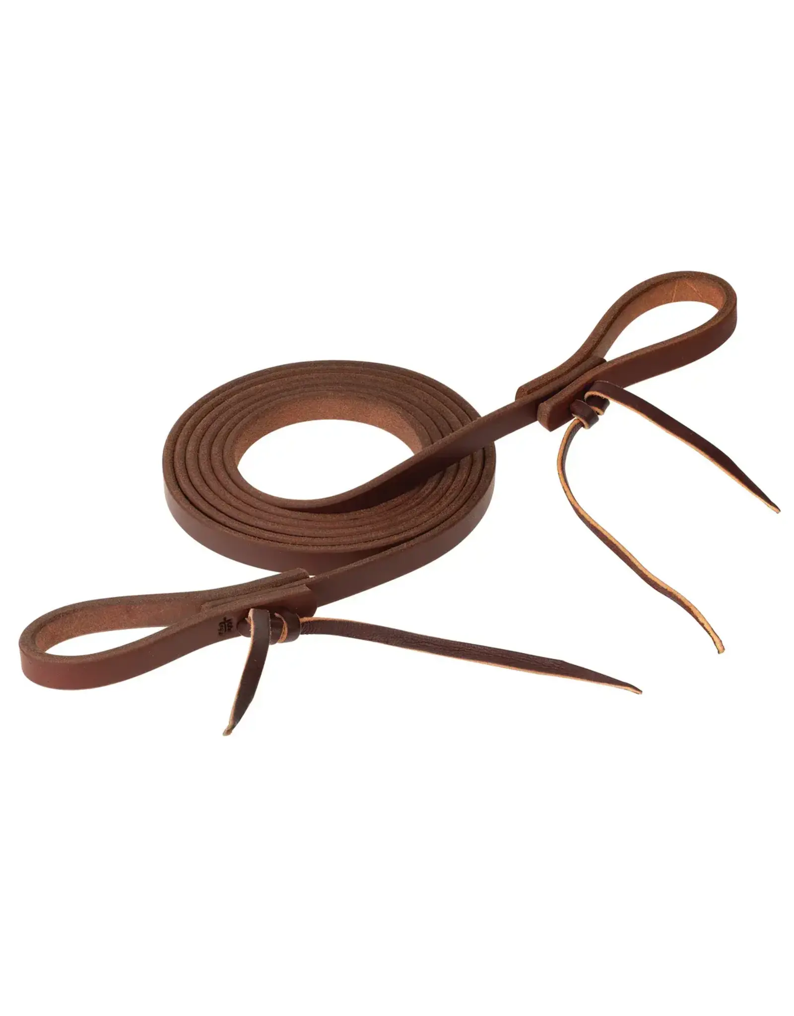 Weaver STS Ranch Signature Tack Harness Leather Roping Rein, Water Tie Ends, 1/2" x 7-1/2'