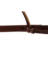 Weaver STS Ranch Signature Tack Harness Leather Roping Rein, Water Tie Ends, 1/2" x 7-1/2'
