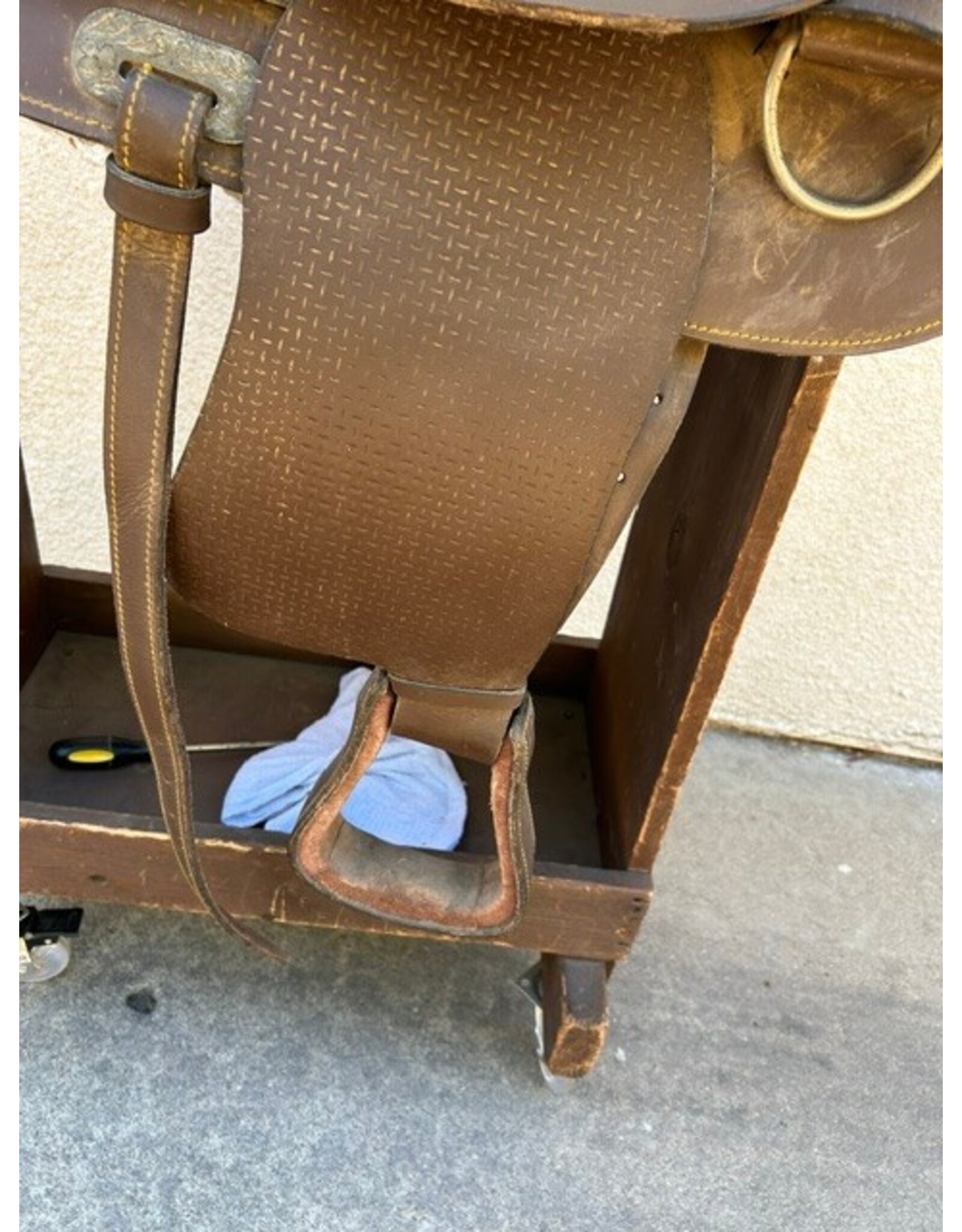 Billy Royal Western Saddle SQHB 15.5 Seat