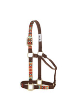 Weaver Non-Adjustable Nylon Patterned Halter 1" Weaver