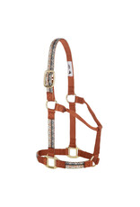 Weaver Non-Adjustable Nylon Patterned Halter 1" Weaver