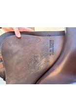Equipe EK Evo E-Carbon Jump Saddle, 17.5" Seat, Medium tree, Brown, Serial #:20750719