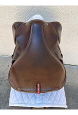 Equipe EK Evo E-Carbon Jump Saddle, 17.5" Seat, Medium tree, Brown, Serial #:20750719