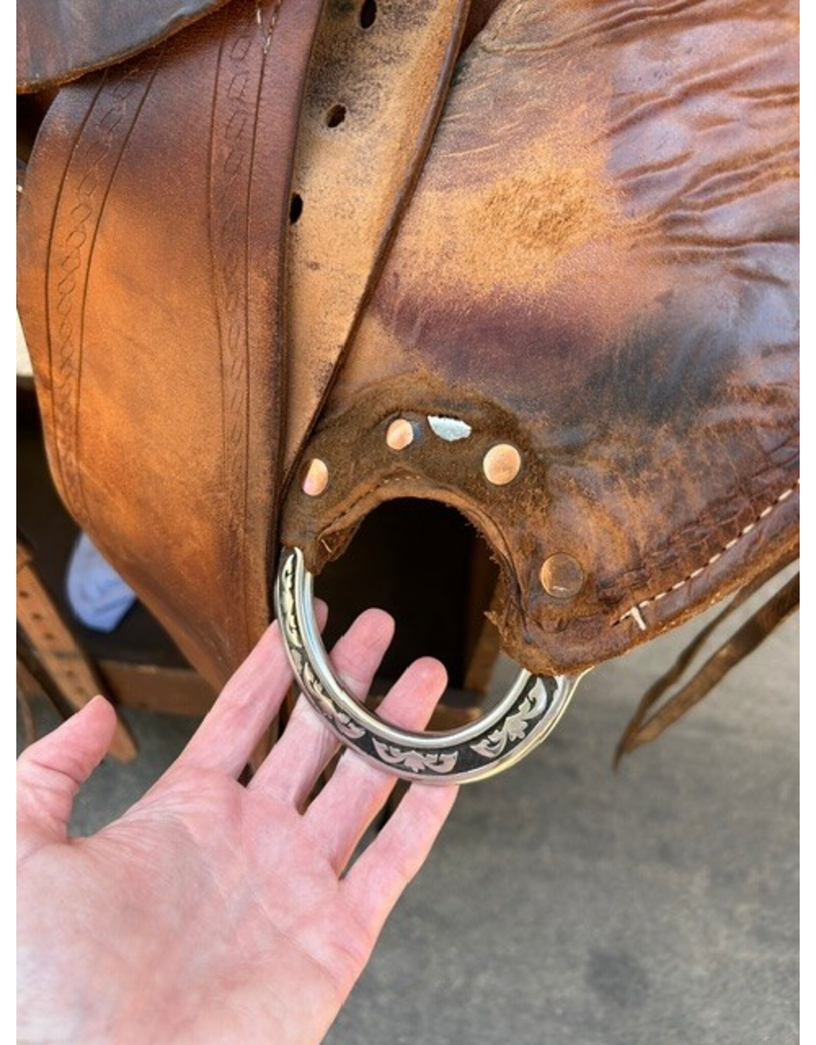 Tatum Cutting Saddle 17.5" Seat Wide Tree (8" Gullet)