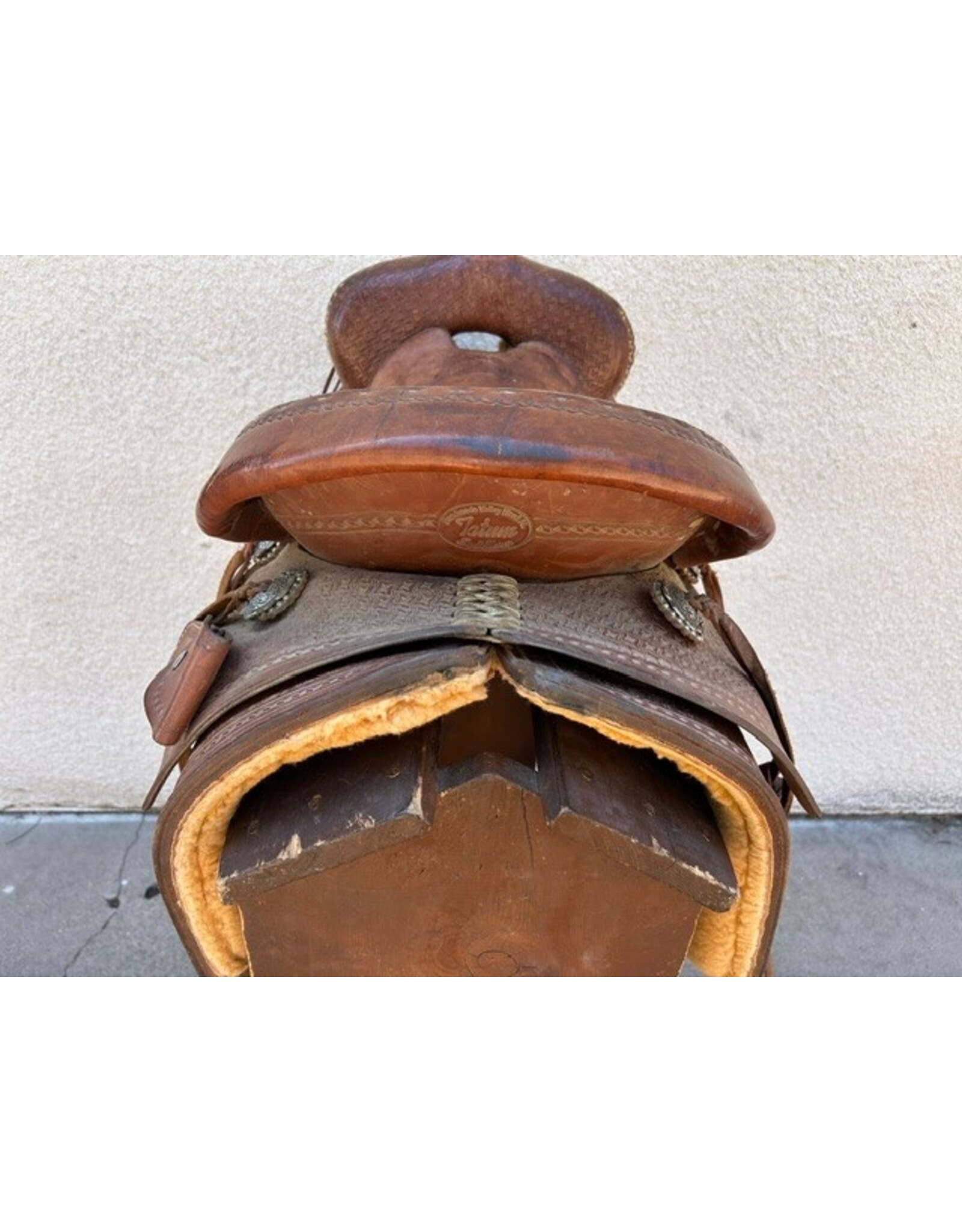 Tatum Cutting Saddle 17.5" Seat Wide Tree (8" Gullet)