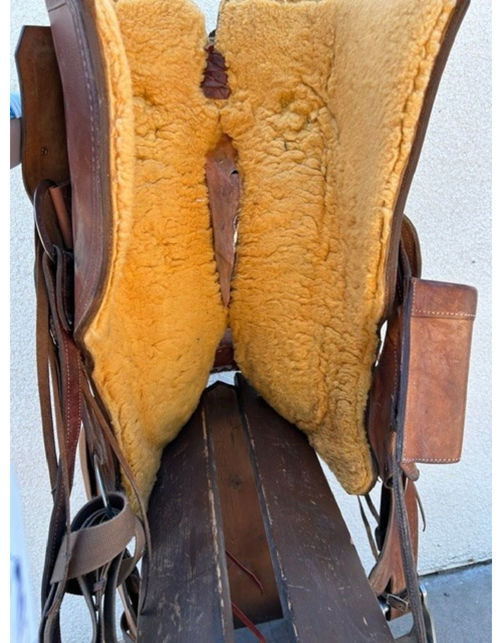 Tatum Cutting Saddle 17.5" Seat Wide Tree (8" Gullet)