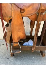 Tatum Cutting Saddle 17.5" Seat Wide Tree (8" Gullet)