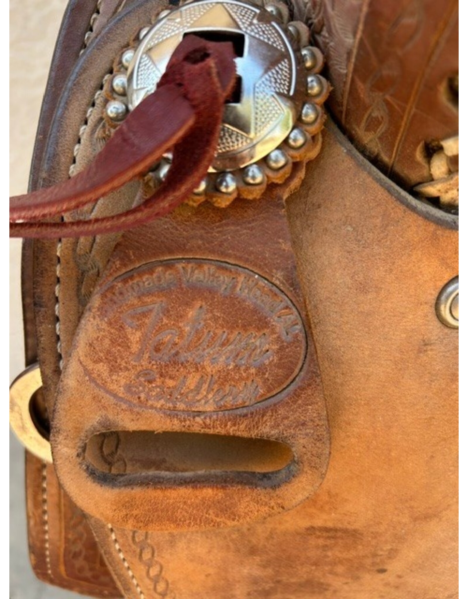 Tatum Cutting Saddle 17.5" Seat Wide Tree (8" Gullet)
