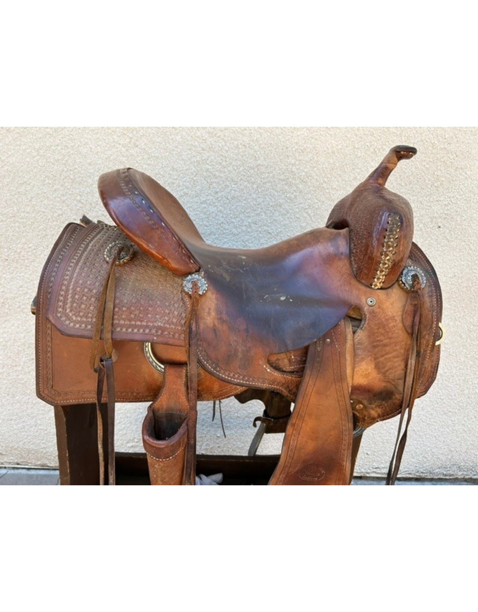 Tatum Cutting Saddle 17.5" Seat Wide Tree (8" Gullet)