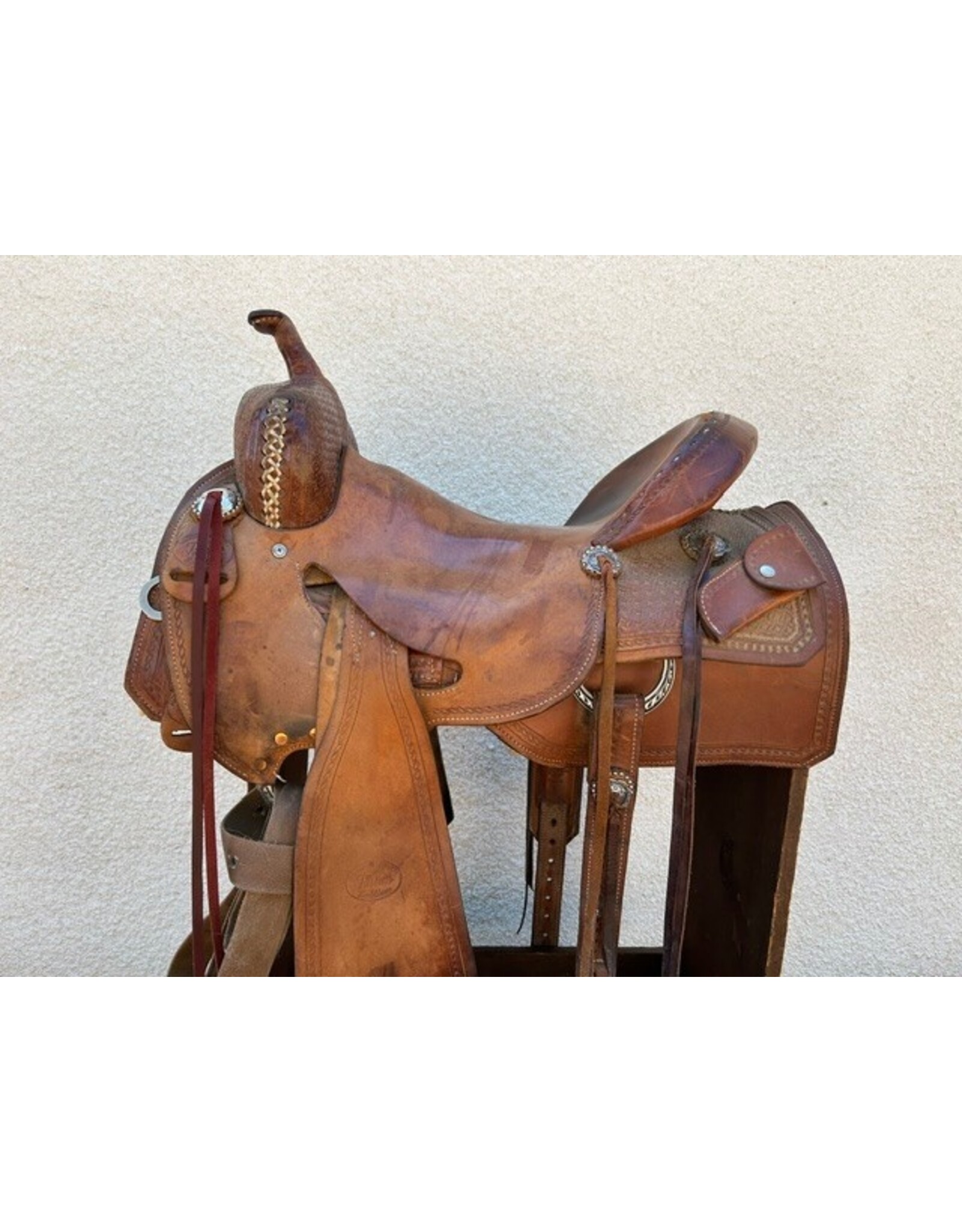 Tatum Cutting Saddle 17.5" Seat Wide Tree (8" Gullet)