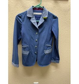 Animo Regazza Girls Blue Show Coat 14Years