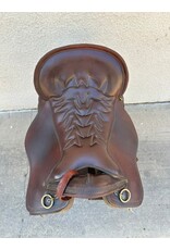 Tucker Pleasure Trail Saddle 16.6" Seat, Medium Tree