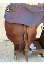 Tucker Pleasure Trail Saddle 16.6" Seat, Medium Tree