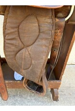 Big Horn '210'  Synthetic Saddle 16" Seat, FQHB