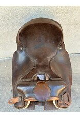 Big Horn '210'  Synthetic Saddle 16" Seat, FQHB