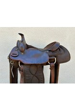 Big Horn '210'  Synthetic Saddle 16" Seat, FQHB