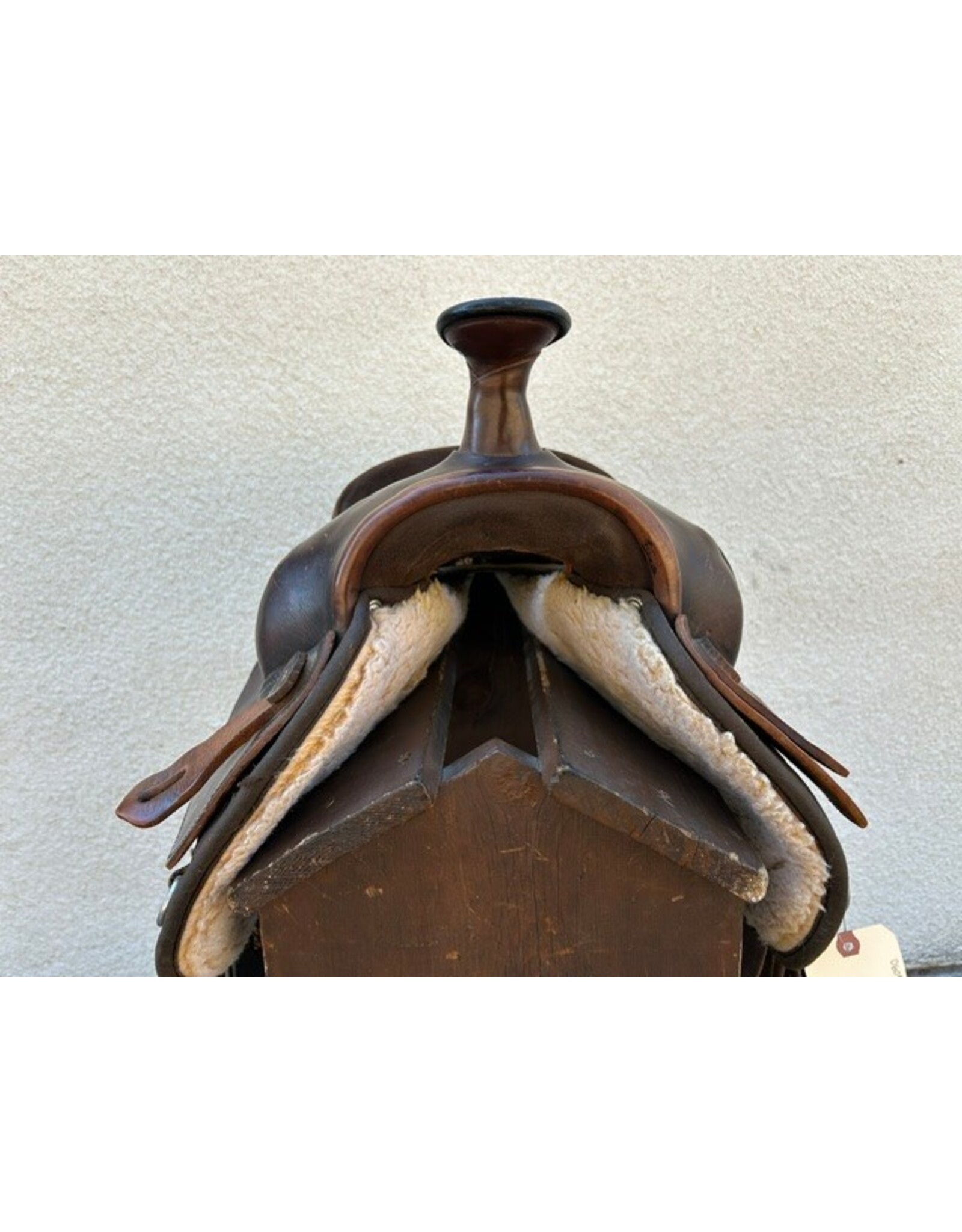 Big Horn '210'  Synthetic Saddle 16" Seat, FQHB