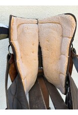 Big Horn '210'  Synthetic Saddle 16" Seat, FQHB